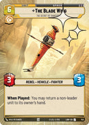 Image for The Blade Wing - The Secret of Shantipole (Hyperspace Foil) (743) (A Lawless Time) - Star Wars: Unlimited