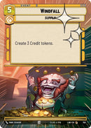 Image for Windfall (Hyperspace Foil) (750) (A Lawless Time) - Star Wars: Unlimited
