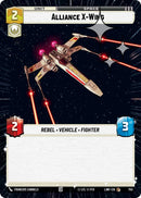 Image for Alliance X-Wing (Hyperspace Foil) (755) (A Lawless Time) - Star Wars: Unlimited