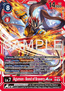Image for Agumon - Bond of Bravery ACE (Reprint) (LM-021 P) (Advanced Booster Digimon Generation) (AD-01) - Digimon Card Game
