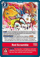 Image for Red Scramble (Reprint) (LM-027 P) (Advanced Booster Digimon Generation) (AD-01) - Digimon Card Game