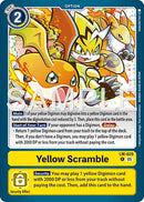 Image for Yellow Scramble (Reprint) (LM-029 P) (Advanced Booster Digimon Generation) (AD-01) - Digimon Card Game
