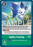 Image for Agility Training (Reprint) (P-106 P) (Advanced Booster Digimon Generation) (AD-01) - Digimon Card Game