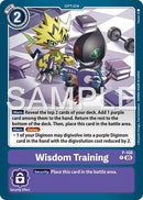 Image for Wisdom Training (Reprint) (P-108 P) (Advanced Booster Digimon Generation) (AD-01) - Digimon Card Game