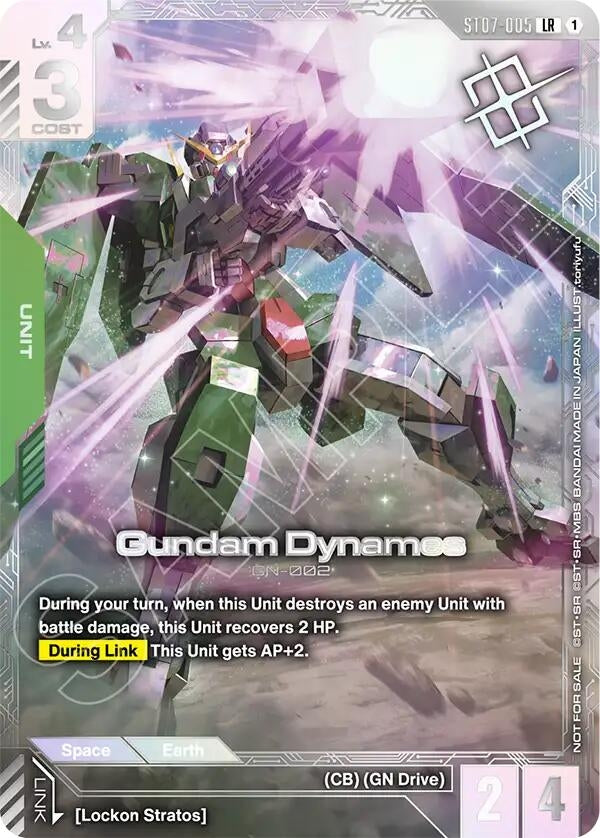 Image for Gundam Dynames (Newtype Challenge 2026 Mission 2) (ST07-005) (Gundam Promotional Cards) - Gundam Card Game