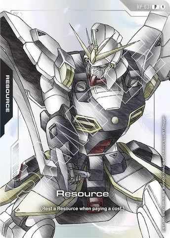 Image for Resource (RP-031) (Mobile Suit Gundam Wing) (RP-031) (Promotional Resource Tokens) - Gundam Card Game