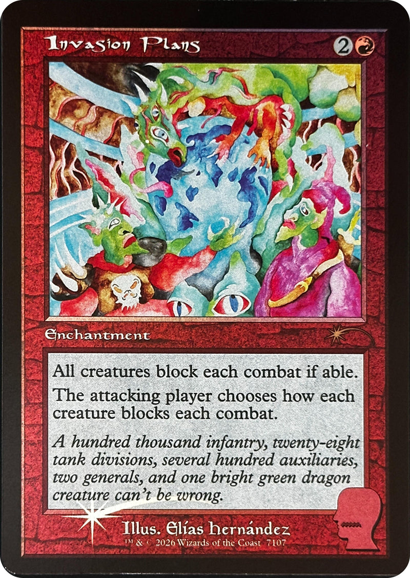 Image for Invasion Plans (7107) (Secret Lair Drop Series) - Magic: The Gathering