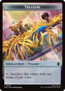 Image for Treasure // Clue Double-Sided Token (3 // 2) (Teenage Mutant Ninja Turtles) - Magic: The Gathering