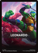 Image for Leonardo Theme Card (1) (Teenage Mutant Ninja Turtles) - Magic: The Gathering