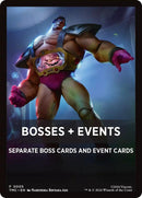 Image for Bosses + Events (5) (Teenage Mutant Ninja Turtles) - Magic: The Gathering