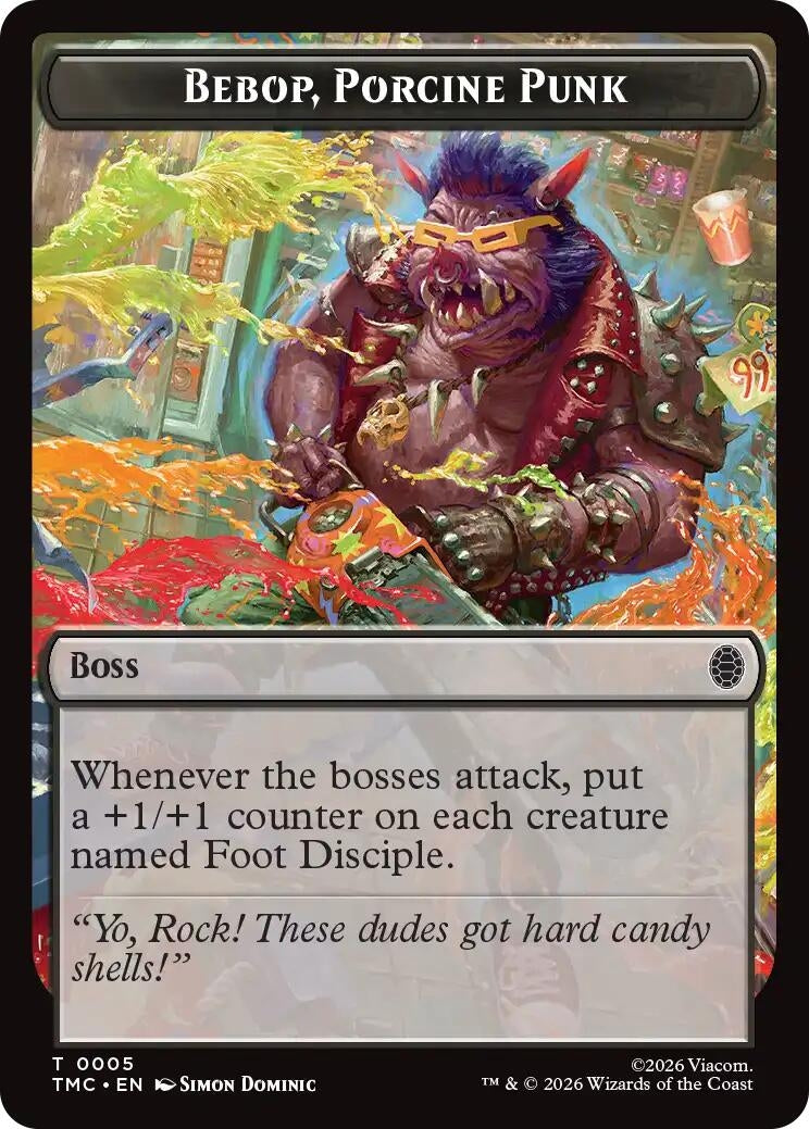 Image for Bebop, Porcine Punk (5) (Teenage Mutant Ninja Turtles) - Magic: The Gathering