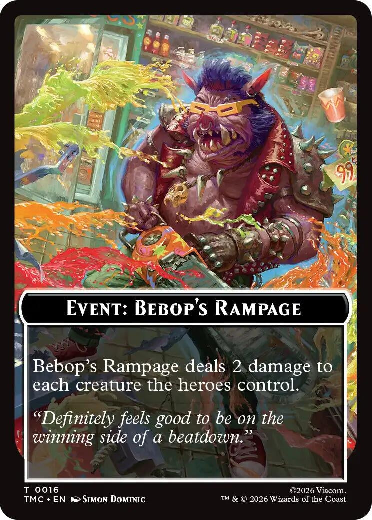 Image for Event: Bebop's Rampage (16) (Teenage Mutant Ninja Turtles) - Magic: The Gathering