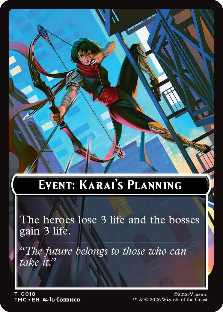 Image for Event: Karai's Planning (18) (Teenage Mutant Ninja Turtles) - Magic: The Gathering