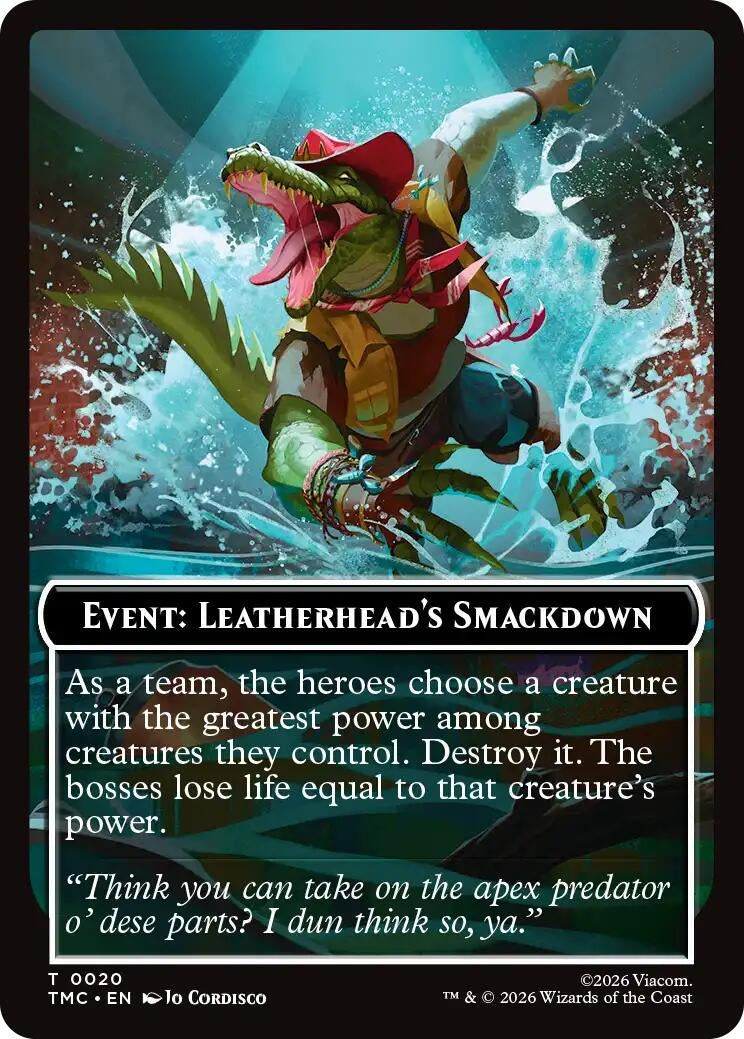 Image for Event: Leatherhead's Smackdown (20) (Teenage Mutant Ninja Turtles) - Magic: The Gathering