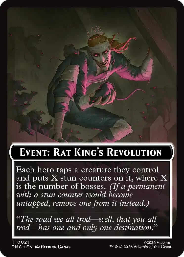 Image for Event: Rat King's Revolution (21) (Teenage Mutant Ninja Turtles) - Magic: The Gathering