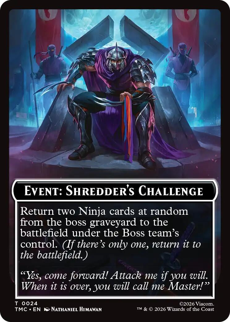 Image for Event: Shredder's Challenge (24) (Teenage Mutant Ninja Turtles) - Magic: The Gathering