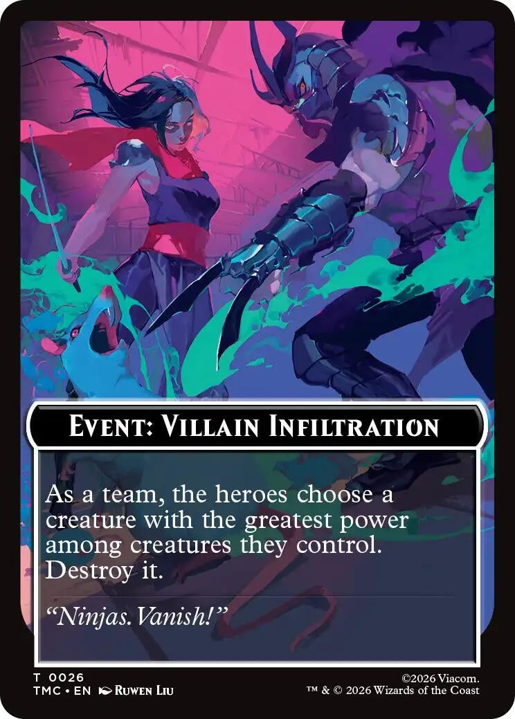 Image for Event: Villain Infiltration (26) (Teenage Mutant Ninja Turtles) - Magic: The Gathering