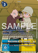 Image for Matt Ishida & T.K. Takaishi (Alternate Art) (AD1-019) (Advanced Booster Digimon Generation) - Digimon Card Game