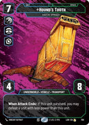 Image for Hound's Tooth - Hunters' Approach (Prestige) (788) (A Lawless Time) - Star Wars: Unlimited
