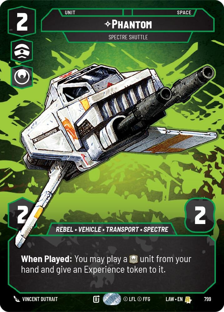 Image for Phantom - Spectre Shuttle (Prestige) (799) (A Lawless Time) - Star Wars: Unlimited