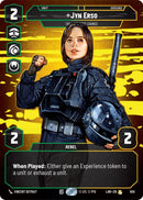 Image for Jyn Erso - Take the Next Chance (Prestige) (800) (A Lawless Time) - Star Wars: Unlimited