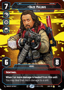 Image for Baze Malbus - Good Luck (Prestige) (804) (A Lawless Time) - Star Wars: Unlimited