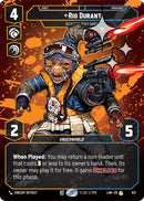 Image for Rio Durant - Beckett's Right Hands (Prestige Foil) (831) (A Lawless Time) - Star Wars: Unlimited