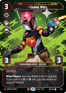 Image for Sabine Wren - Spectre Five (Prestige Foil) (835) (A Lawless Time) - Star Wars: Unlimited