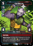 Image for Zeb Orellios - Spectre Four (Prestige Foil) (836) (A Lawless Time) - Star Wars: Unlimited