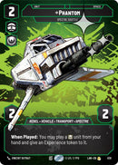 Image for Phantom - Spectre Shuttle (Prestige Foil) (838) (A Lawless Time) - Star Wars: Unlimited