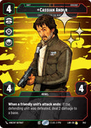 Image for Cassian Andor - Everything for the Rebellion (Prestige Foil) (840) (A Lawless Time) - Star Wars: Unlimited