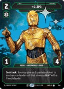 Image for C-3PO - Translation Protocol (Prestige Foil) (846) (A Lawless Time) - Star Wars: Unlimited