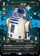 Image for R2-D2 - Part of the Plan (Prestige Foil) (847) (A Lawless Time) - Star Wars: Unlimited