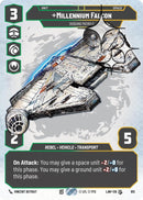 Image for Millennium Falcon - Dodging Patrols (Prestige Foil) (851) (A Lawless Time) - Star Wars: Unlimited