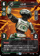Image for L3-37 - Radical Instigator (Serialized) (868) (A Lawless Time) - Star Wars: Unlimited