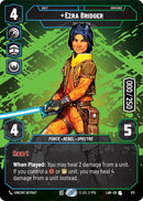 Image for Ezra Bridger - Spectre Six (Serialized) (871) (A Lawless Time) - Star Wars: Unlimited