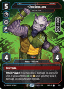 Image for Zeb Orellios - Spectre Four (Serialized) (875) (A Lawless Time) - Star Wars: Unlimited