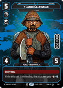Image for Lando Calrissian - Eyes Open (Serialized) (887) (A Lawless Time) - Star Wars: Unlimited