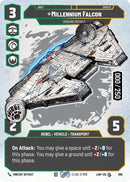Image for Millennium Falcon - Dodging Patrols (Serialized) (890) (A Lawless Time) - Star Wars: Unlimited