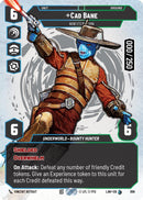 Image for Cade Bane - Now It's My Turn (Serialized) (896) (A Lawless Time) - Star Wars: Unlimited