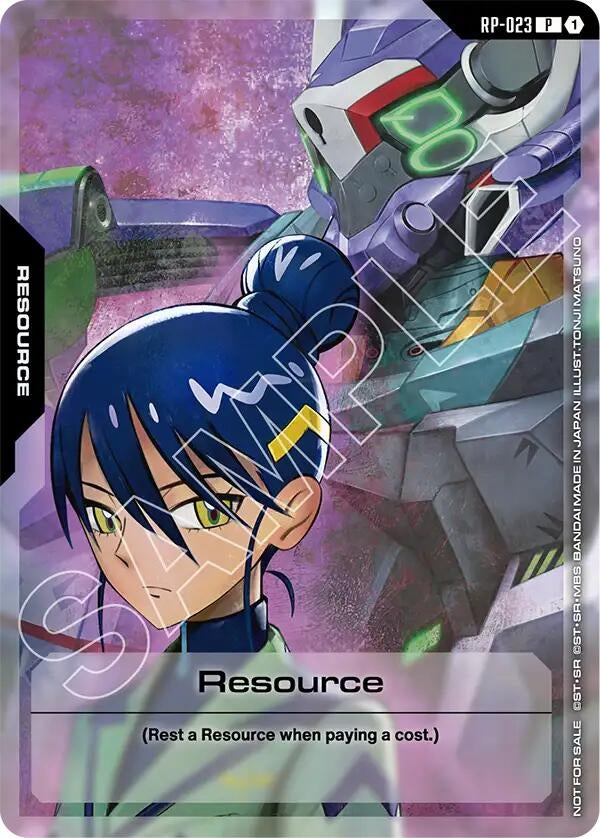 Image for Resource (RP-023) (Mobile Suit Gundam GQuuuuuuX) (RP-023) (Promotional Resource Tokens) - Gundam Card Game