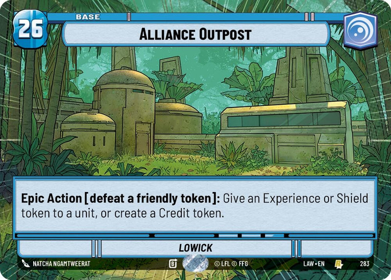 Image for Alliance Outpost (Hyperspace) (283) (A Lawless Time) - Star Wars: Unlimited