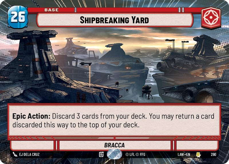 Image for Shipbreaking Yard (Hyperspace) (290) (A Lawless Time) - Star Wars: Unlimited