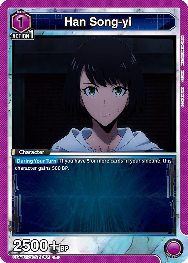 Image for Han Song-yi (001) (UE17BT/SLG-1-001) (UE17BT: SOLO LEVELING) - Union Arena