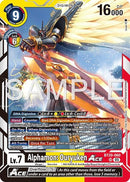 Image for Alphamon: Ouryuken ACE (Reprint) (BT20-060 SR) (Advanced Booster Digimon Generation) (AD-01) - Digimon Card Game
