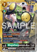 Image for MegaGargomon ACE (Gold Border) (ST17-08 SR) (Advanced Booster Digimon Generation) (AD-01) - Digimon Card Game