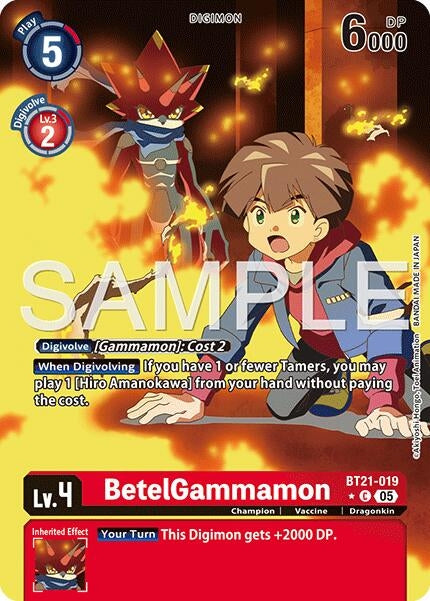 Image for BetelGammamon - BT21-019 (Alternate Art) (BT21-019 C) (Advanced Booster Digimon Generation) (AD-01) - Digimon Card Game
