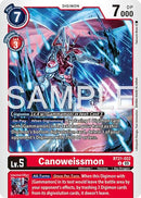 Image for Canoweissmon (Reprint) (BT21-022 U) (Advanced Booster Digimon Generation) (AD-01) - Digimon Card Game