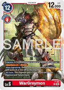 Image for WarGreymon - P-182 (Reprint) (P-182 P) (Advanced Booster Digimon Generation) (AD-01) - Digimon Card Game