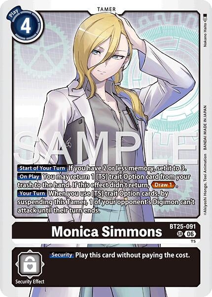 Image for Monica Simmons (BT25-091) (Dual Revolution) (BT-25) - Digimon Card Game